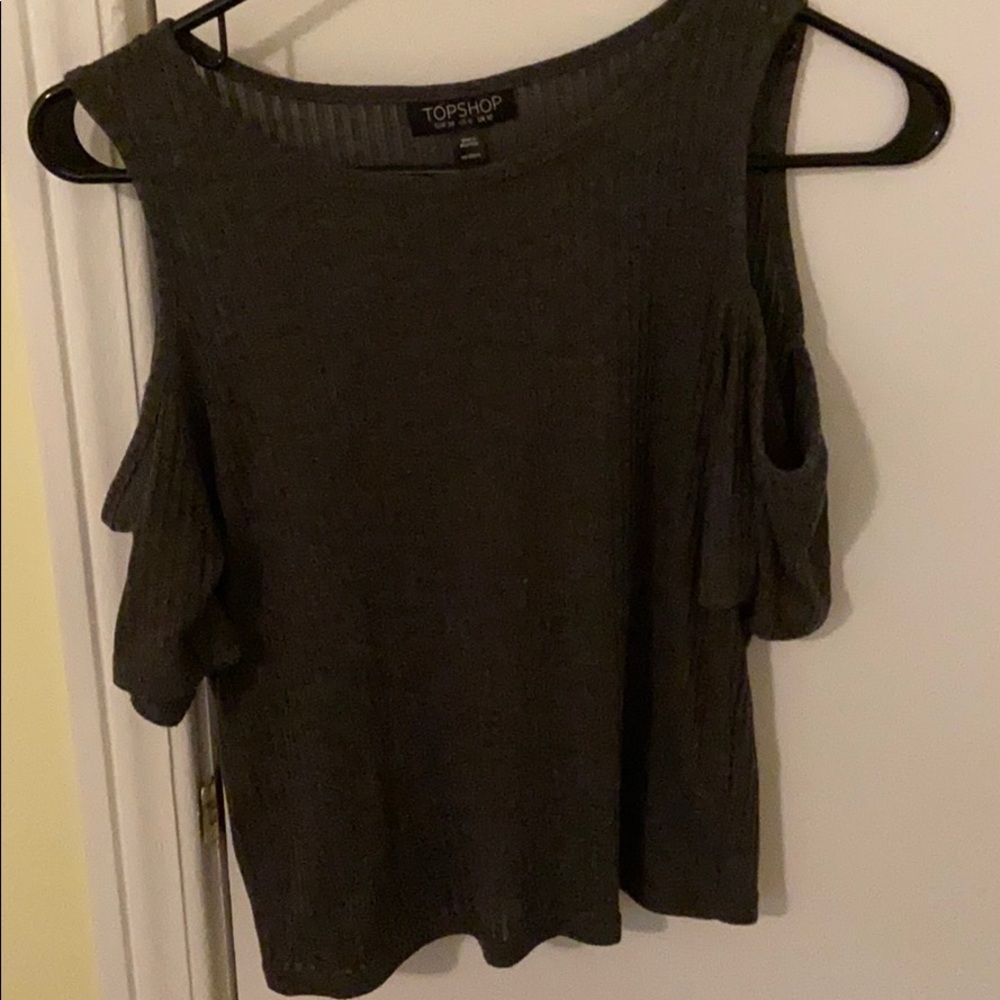 Top Shop partly off the shoulder top